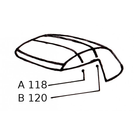 CAPOTE PININFARINA - DUETTO CF