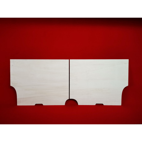 PANNELLI POSTERIORI SX E DX - GIULIETTA SPRINT - LEGNO