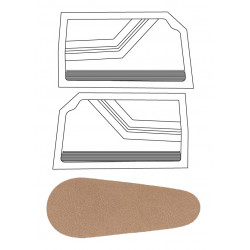 PANNELLI SEMILAVORATI - 2000 GT VELOCE / GT 1300 UNIFICATO - SKAY COL.822S