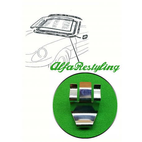 CLIP PER PROFILO CROMATO PARABREZZA - DUETTO