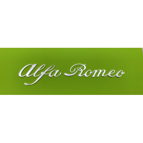 SCRITTA ALFA ROMEO SEPARATA