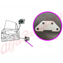 DISTANZIALE INOX CERNIERA PORTA INFERIORE 1MM - GT BERTONE (en)