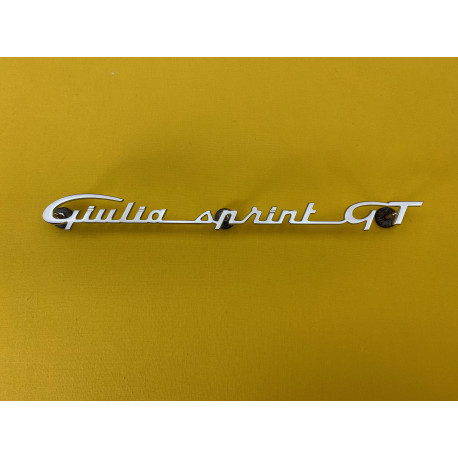 SCRITTA GIULIA SPRINT GT (en)