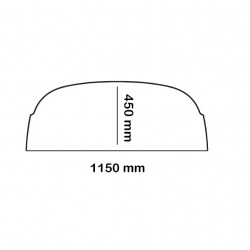 LUNOTTO COMPLETO CON PROFILO - GT 1300 / 1600 / 1750 / 2000 - SKAY ELETTROSALDATO.