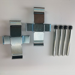 KIT FISSAGGIO PASTIGLIA FRENO ANTERIORE