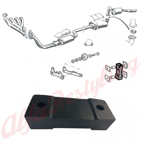 SUPPORTO MARMITTA IN GOMMA