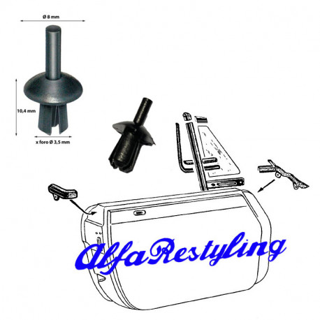 10 RIVETTI AD ESPANSIONE