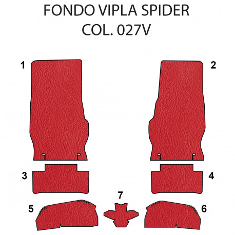 FONDO VIPLA ROSSO - GIULIETTA SPIDER