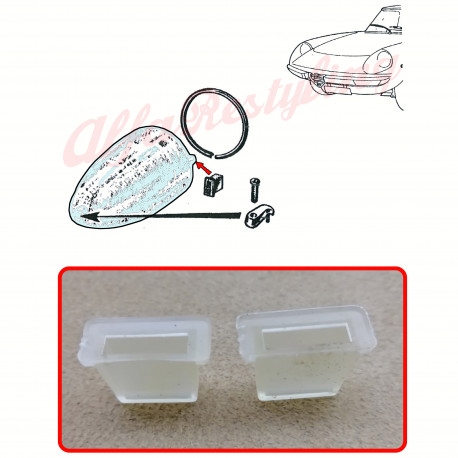 TASSELLO IN PLASTICA PER FISSAGGIO PLEXIGLAS - DUETTO