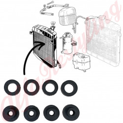 SUPPORTI RADIATORE - GIULIA BERLINA