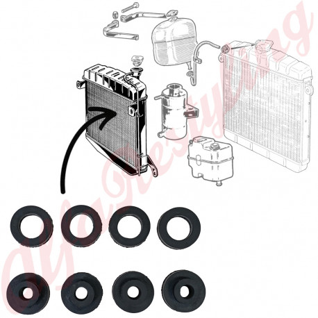 SUPPORTI RADIATORE - GIULIA BERLINA
