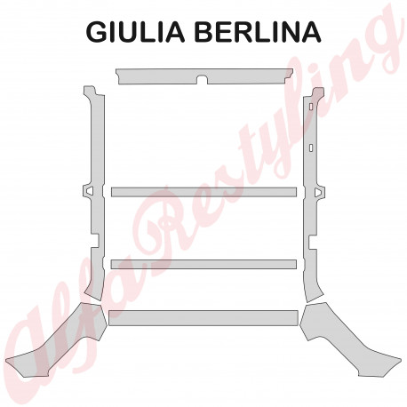 KIT IMBOTTITURA CIELO - GIULIA BERLINA