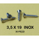 VITE AUTOFILETTANTE BOMBATA INOX - 3,5X19 - 30 PEZZI