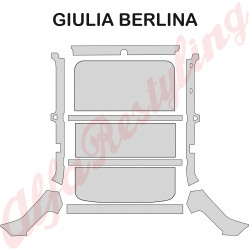 KIT IMBOTTITURA CIELO CON DACRO - GIULIA BERLINA