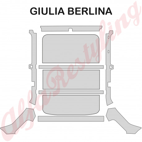 KIT IMBOTTITURA CIELO CON DACRO - GIULIA BERLINA (en)