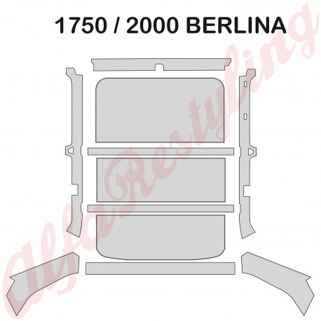 KIT IMBOTTITURA CIELO CON DACRO - 1750 / 2000 BERLINA (en