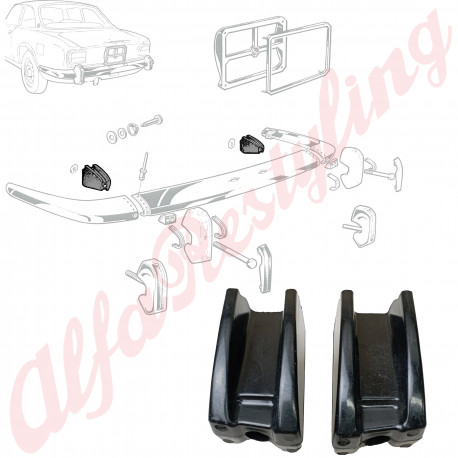 DISTANZIALI PER PARAURTI POSTERIORE - GT