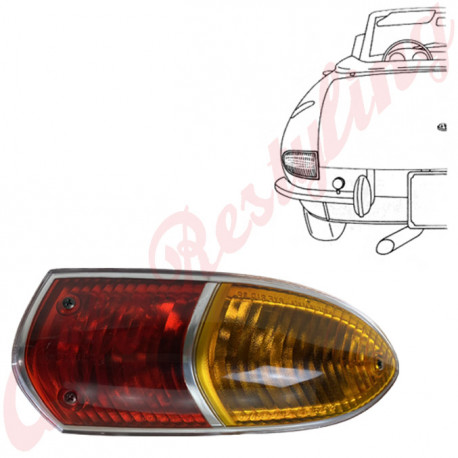 FANALE POSTERIORE DESTRO - DUETTO OSSO DI SEPPIA