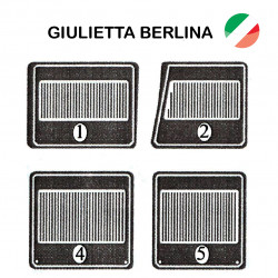 TAPPETI IN GOMMA NERI - GIULIETTA BERLINA TI (en)