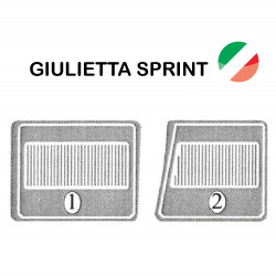 TAPPETI IN GOMMA GRIGIA - GIULIETTA SPRINT (en)