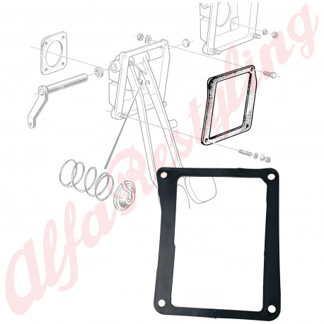 GUARNIZIONE PEDALIERA ALTA FRENO E FRIZIONE
