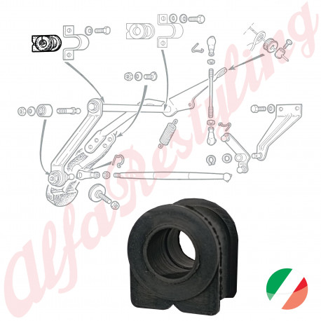 BOCCOLA GOMMA TIRANTE ACCELERATORE
