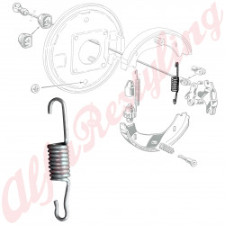 MOLLA CORTA FRENO A MANO