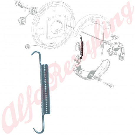 MOLLA LUNGA FRENO A MANO