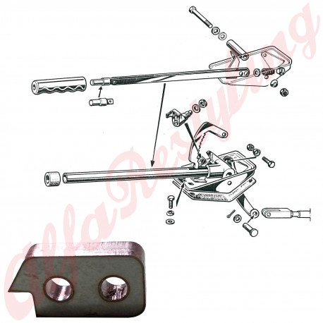 SEGMENTO DENTATO LEVA FRENO A MANO (en)