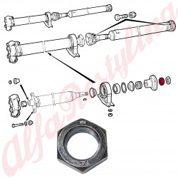 DADO ALBERO TRASMISSIONE SUPPORTO CENTRALE