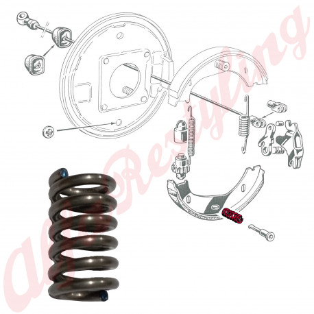 MOLLA PER PERNO FRENO A MANO