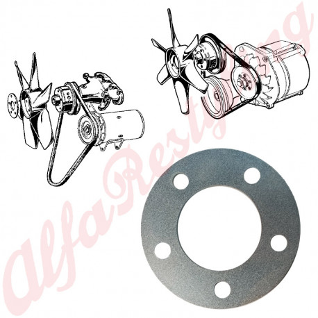 PIASTRA FISSAGGIO VENTOLA 1300 / 2000 CC