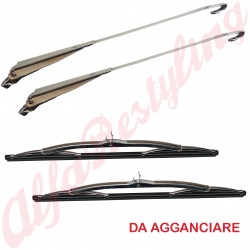 KIT TERGICRISTALLO INOX DA AGGANCIARE