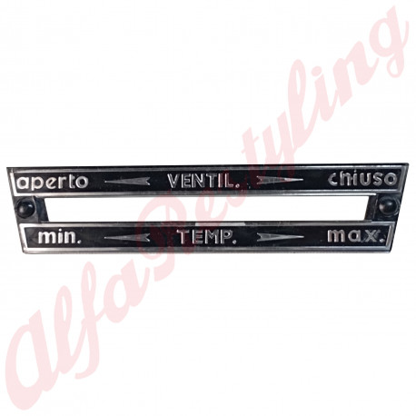 MOSTRINA DI RISCALDAMENTO GIULIA / GT BERTONE 1 SERIE (en)