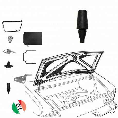 GOMMINO COFANO MOTORE E BAULE