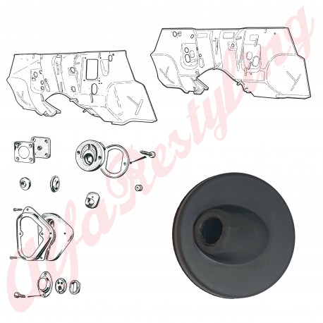 PASSACAVO CONTA KM E GIRI - GT 1300/1750 / GIULIA 1 SERIE