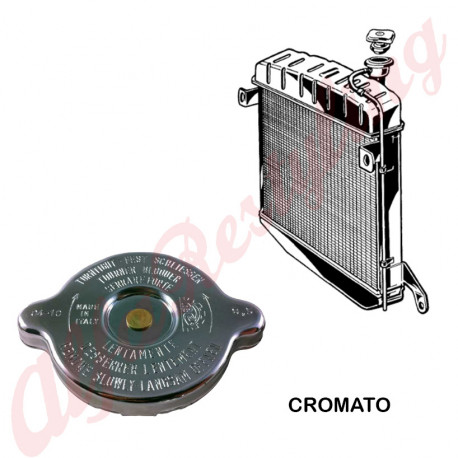 TAPPO RADIATORE ROTONDO CROMATO (en)