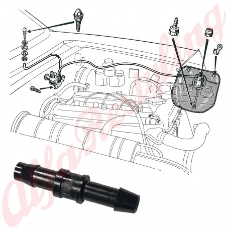 VALVOLA DI TENUTA PER TUBO LAVACRISTALLO