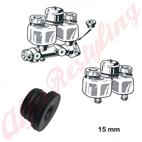 TAPPO IN GOMMA PER CILINDRO FRENO 15MM (en)