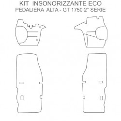 KIT INSONORIZZANTE PEDALIERA ALTA ECO - GT~1750~2S - CON ROSTRI