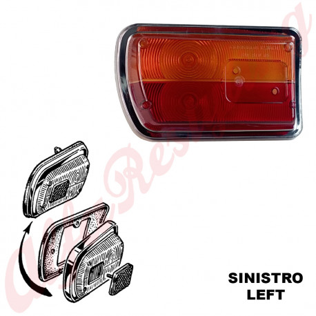 LENTE FANALE POSTERIORE SINISTRO