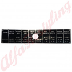 PIASTRA METALLICA PER BOX 10 FUSIBILI