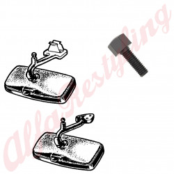 VITE ANTI VIBRAZIONE CORTA PER SPECCHIETTO RETROVISORE