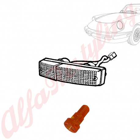 SCREW INDICATOR LENSE ORANGE - SPIDER