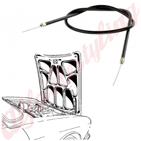 CAVO SBLOCCO COFANO - GT BERTONE / SPIDER