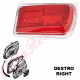 LENTE FANALE POSTERIORE DESTRO - VERSIONE USA CARRELLO