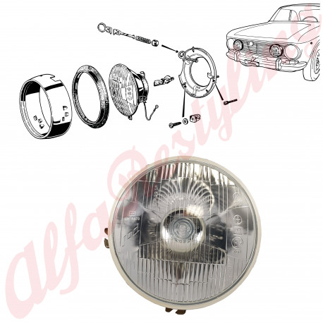 FARO INTERNO H1 5 3/4‘‘ SINISTRO - GIULIA SUPER / GT BERTONE / BERLINA