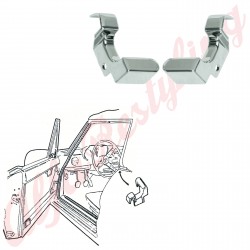 CAPPUCCI CROMATI PER PARAFANGO POSTERIORE - SPIDER 70/93