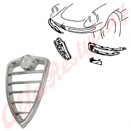 MASCHERINA 1300 / 1750 - SPIDER OSSO DI SEPPIA