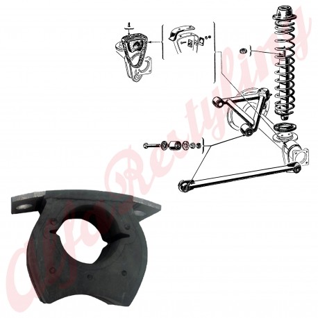 REAR AXLE BUMP STOP - 750 / 101 / 102 / 106